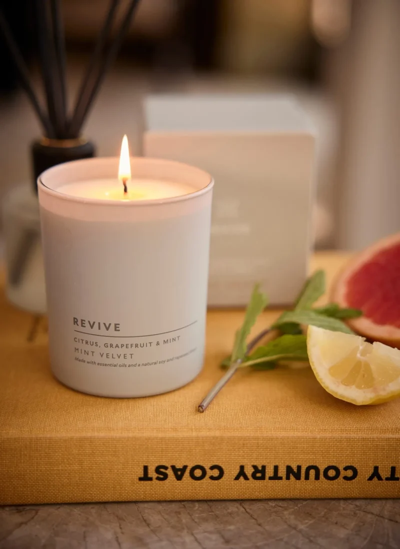 revive citrus mint scented candle